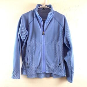 Patagonia R1.5 Polartec Full Zip Fleece Sweater Women's Size S Vista Blue USA
